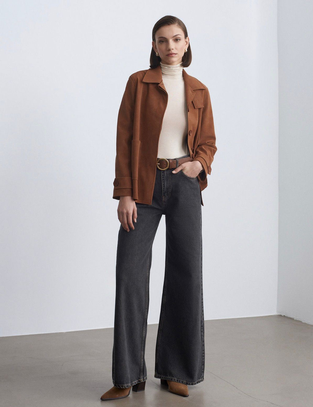 Black Wide Leg Jeans