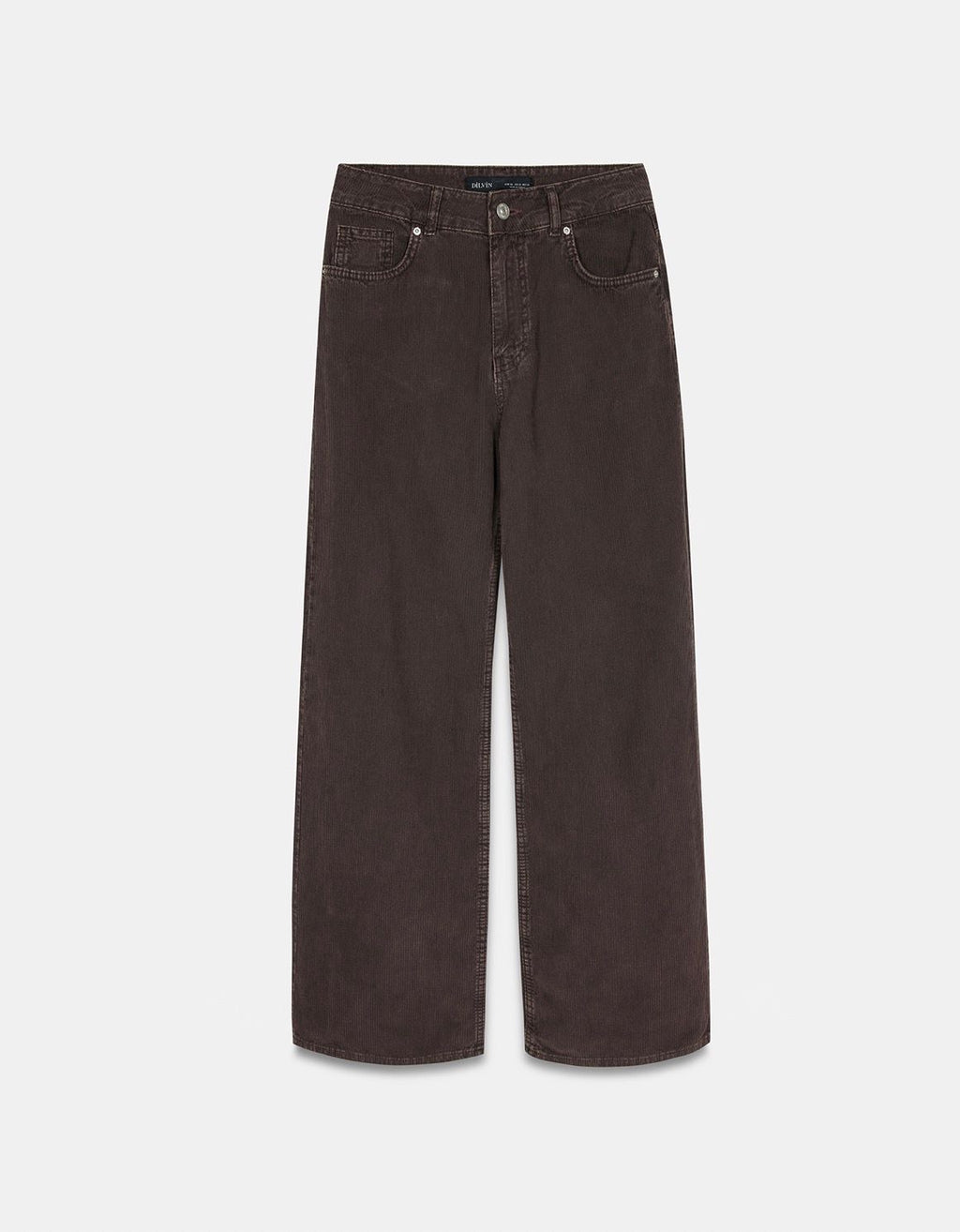Brown Wide Leg Jeans