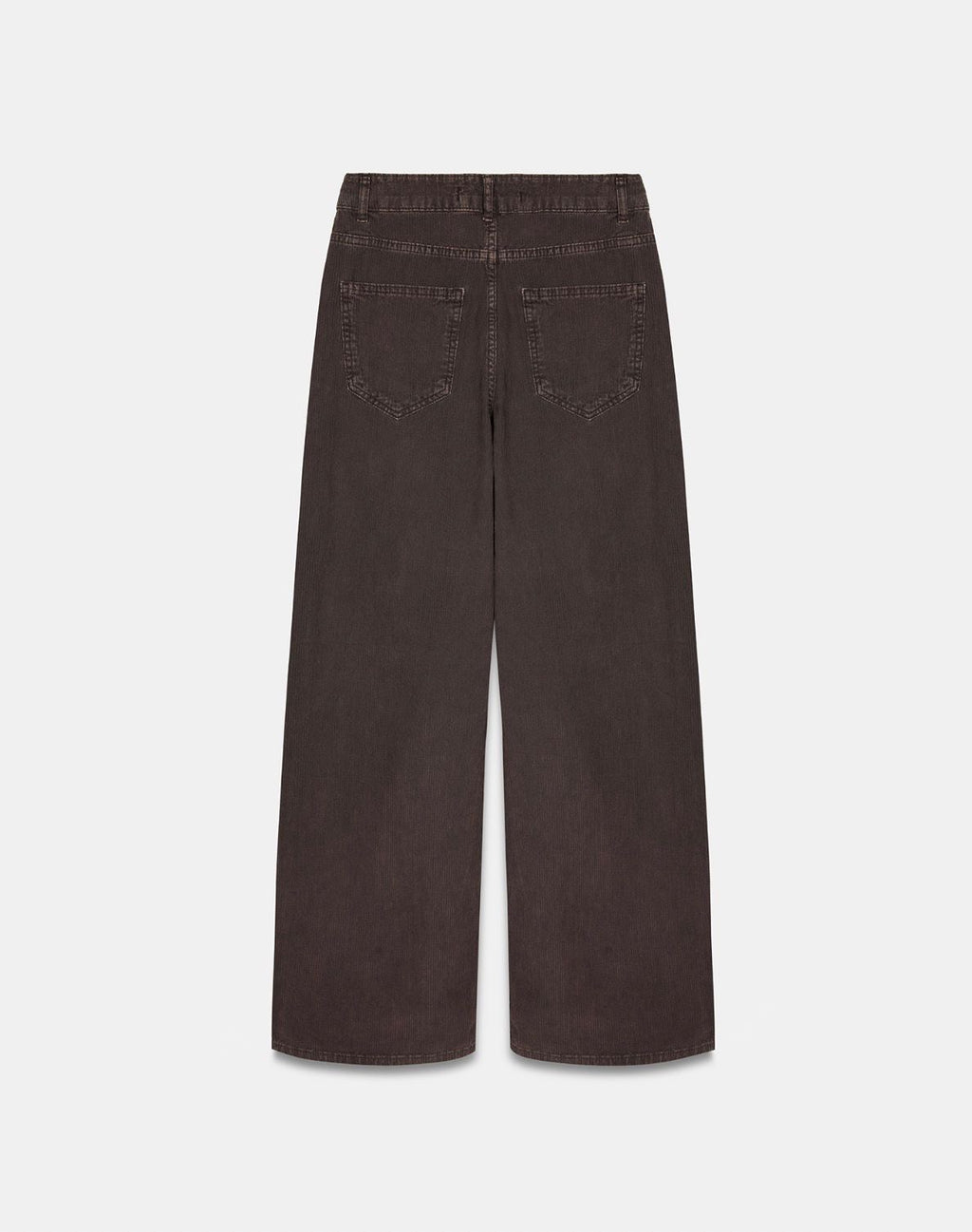 Brown Wide Leg Jeans