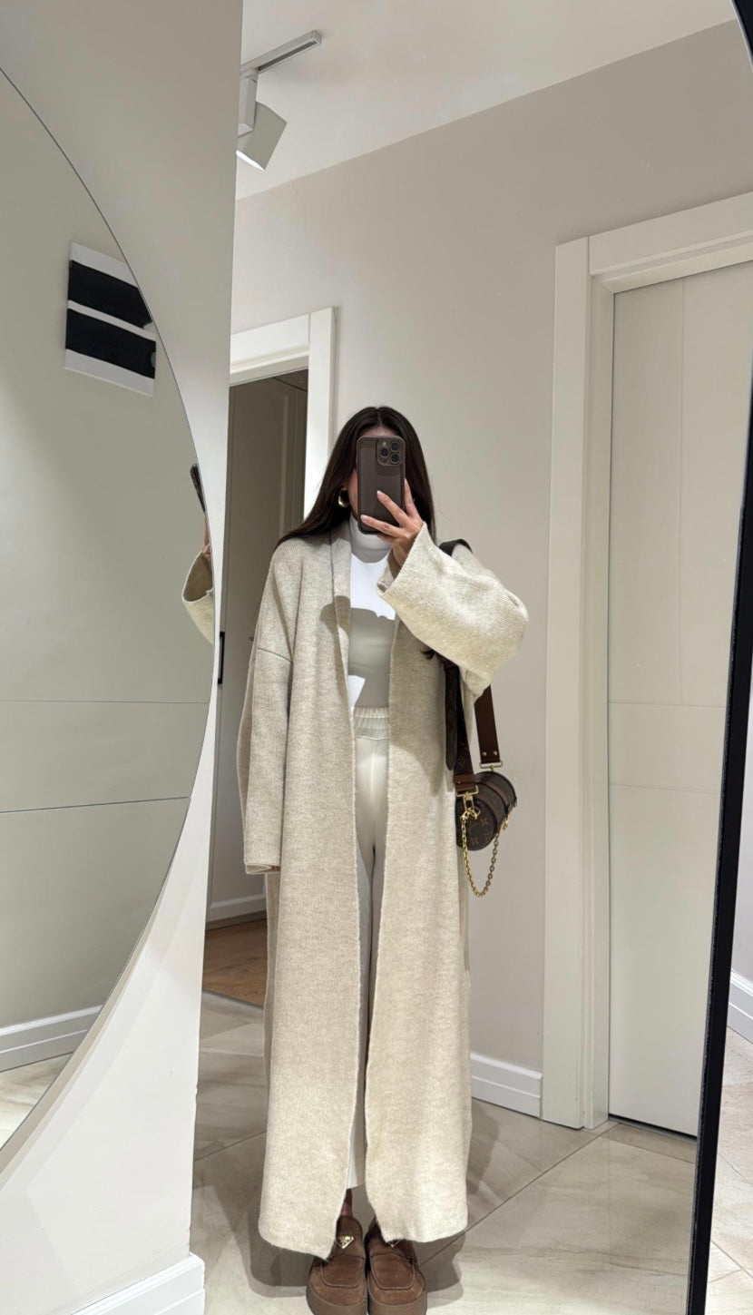 Long Knit Cardigan